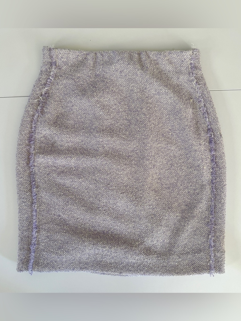 Rebecca Taylor Lilac Tweed Mini Pencil Skirt | Size 2